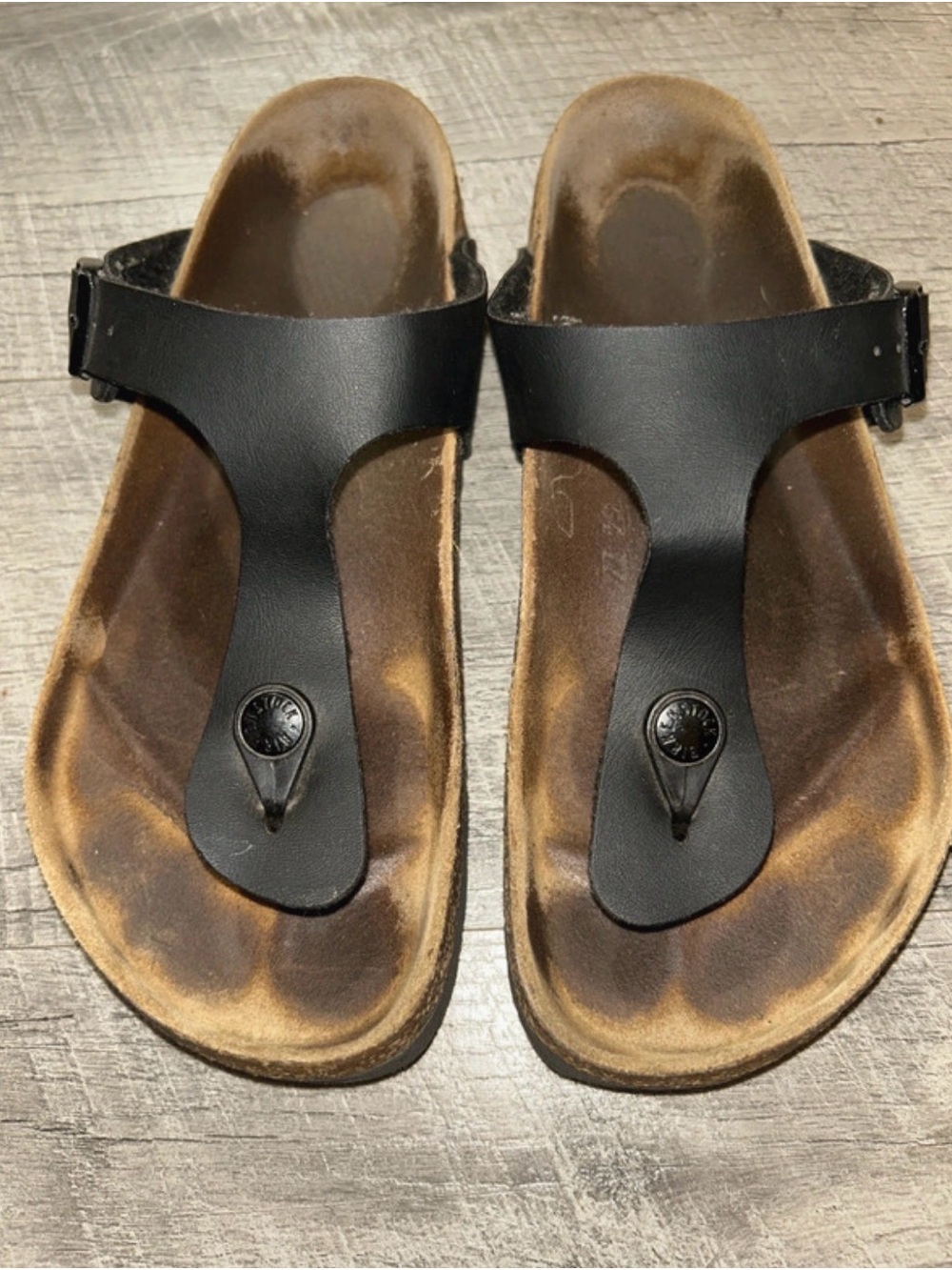 Birkenstock Black Toe-Post Sandals for Women